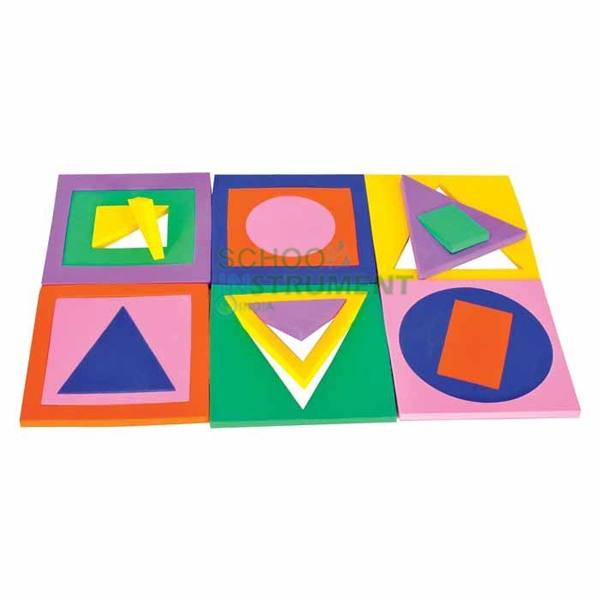 Sit and Set (Set of 6 different Combo Flat Shapes)